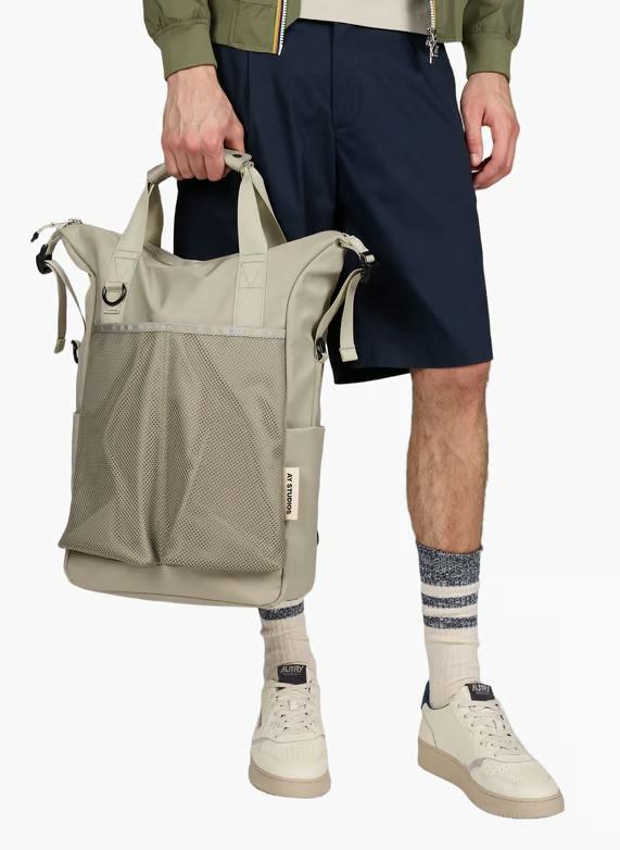 AY Studios Backpack Dusty Green Unisex Rucksack Wasserabweisend beige